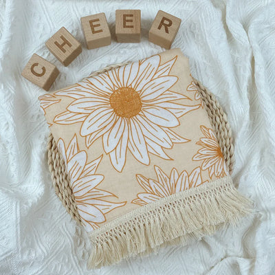 Floral Print Blanket Babies Bed Cover