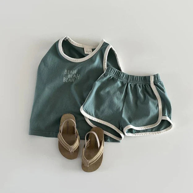 Cotton Bonito Tees & Shorts Set