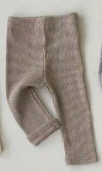 Girls Skinny Ribbed Pants