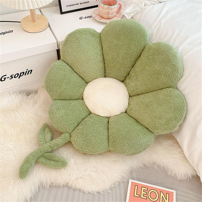 Plush Sunflower Cushion Pillow