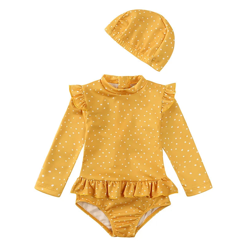 Long Sleeve Rash Guard Swimsuit