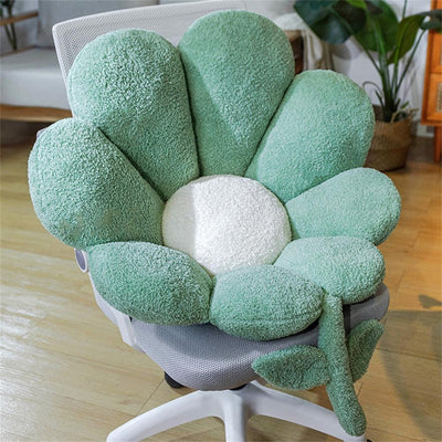 Plush Sunflower Cushion Pillow