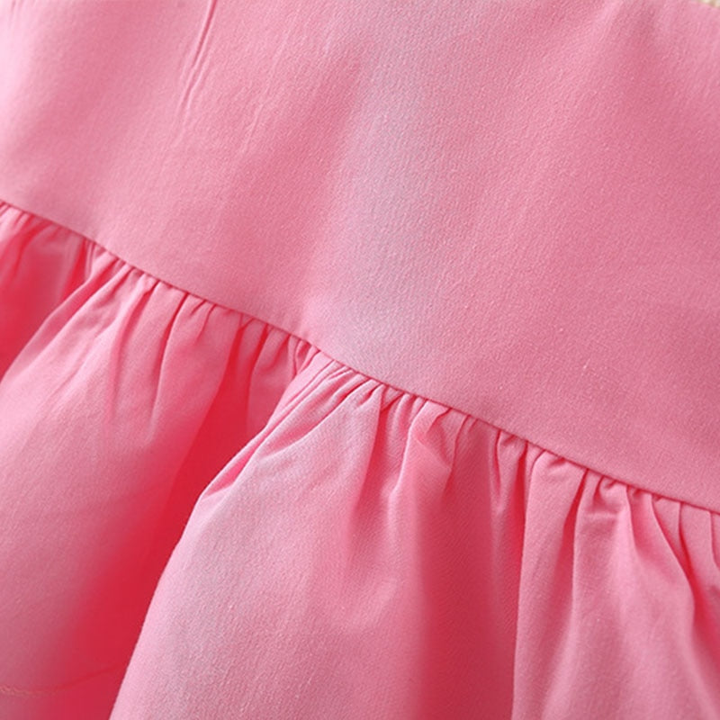 Flower Puff Party Dress