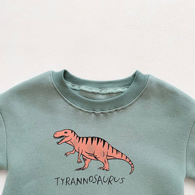 Cozy Dinosaur Jumpsuit