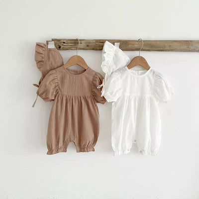 Short Sleeve Jumpsuit Set