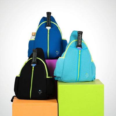 Pickleball Sling Bag - Blue