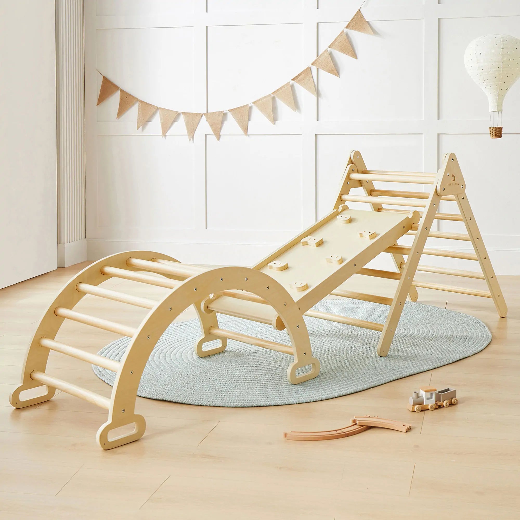 Tiny Land® 7-in-1 Montessori Climbing Set - Kidtoycart