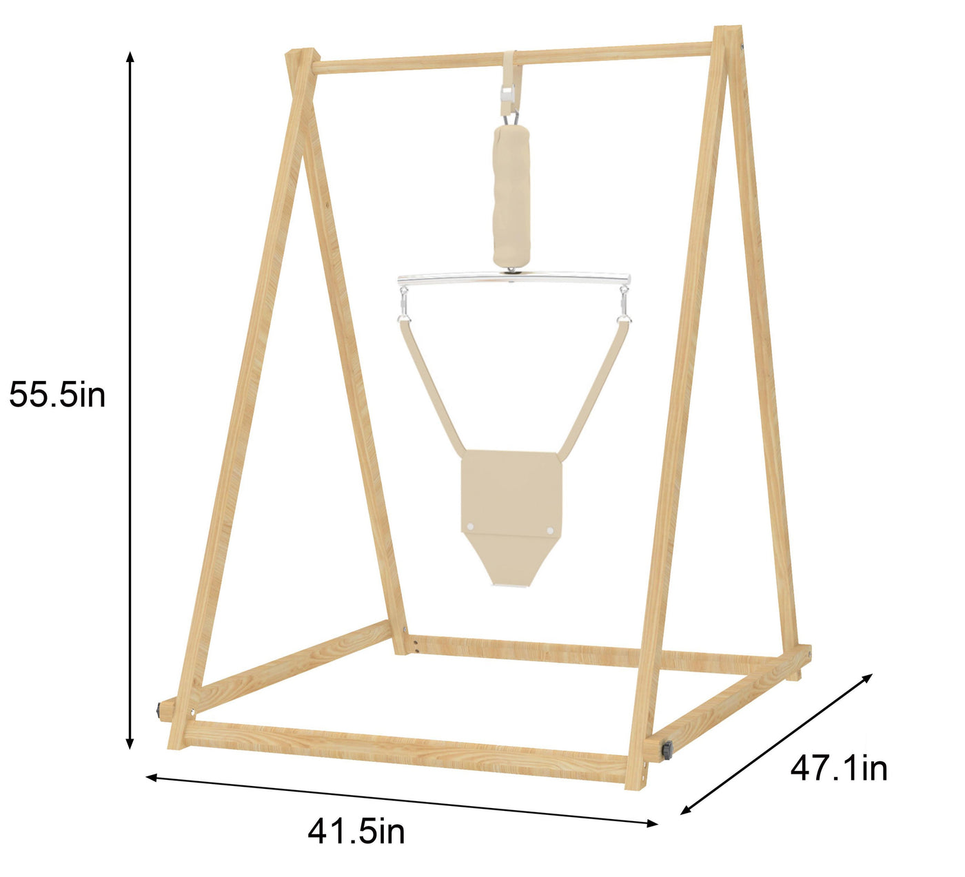 Tulip - Foldable Baby Bouncer with Harness