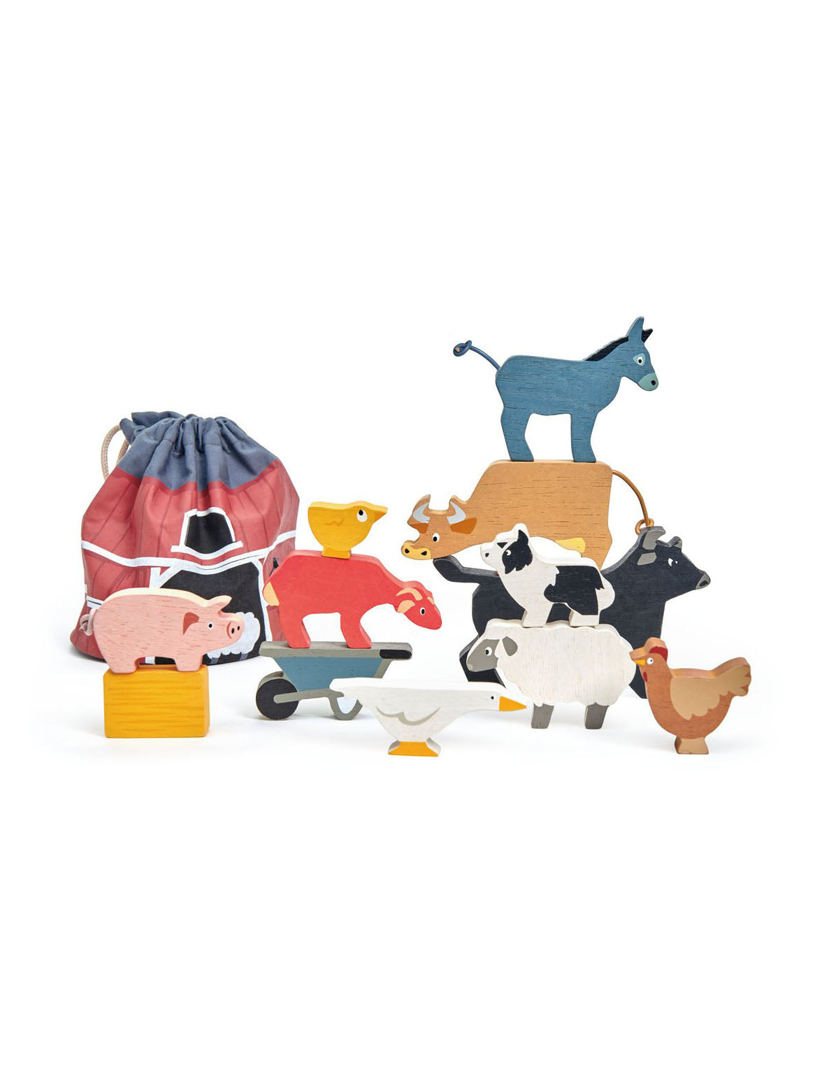 Tender Leaf Toys Stacking Farmyard