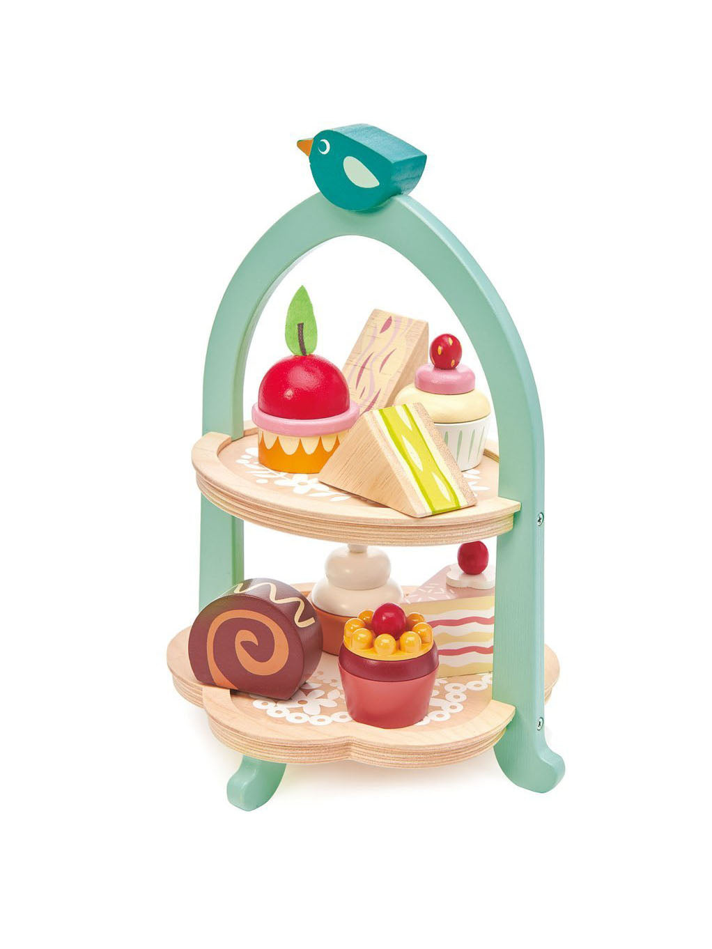 Tender Leaf Toys Birdie Afternoon Tea Stand