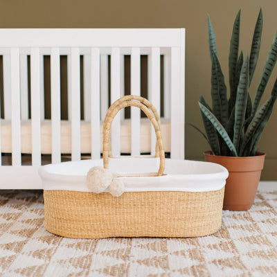African Moses Basket <br>No Hood<br> Vegan Handle