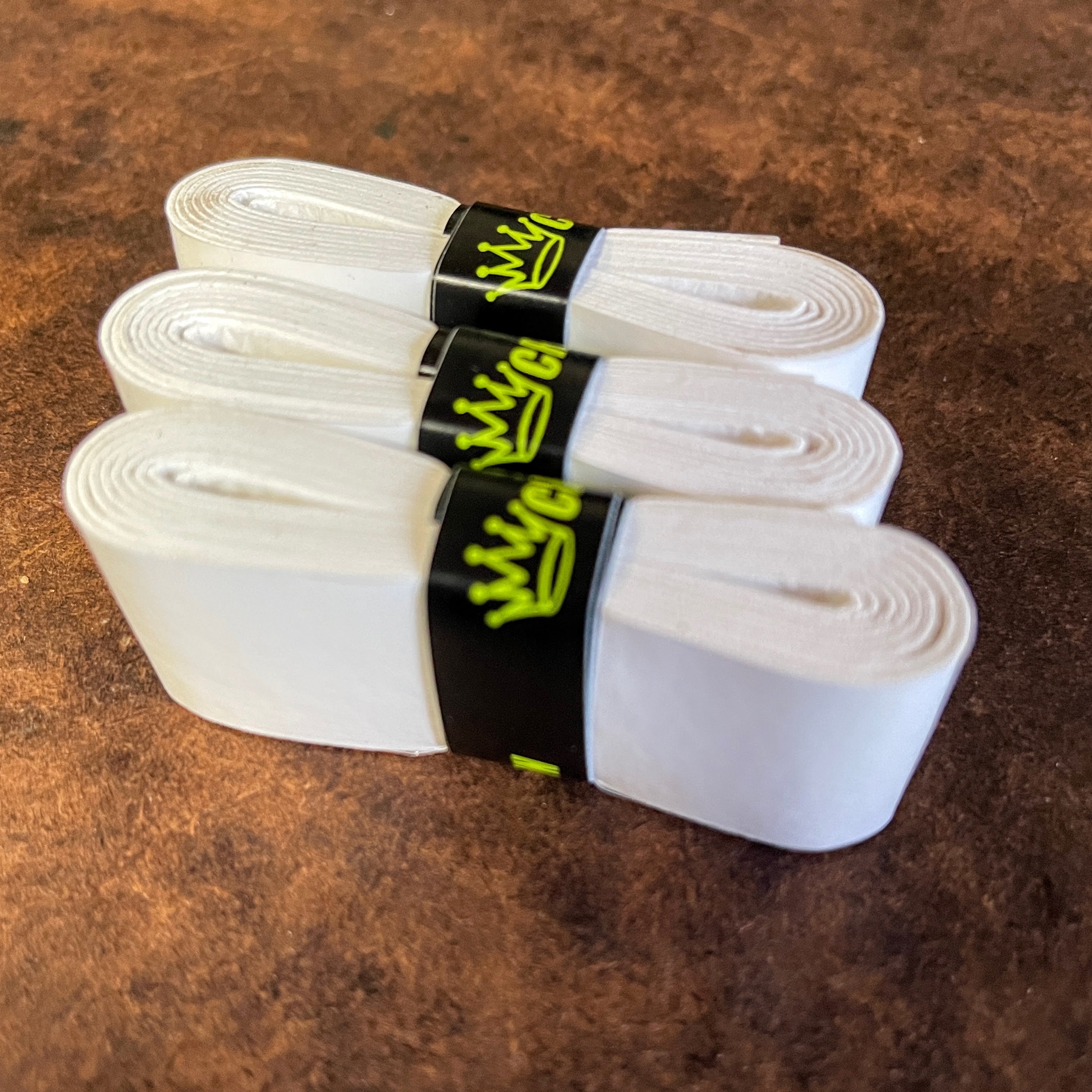 CROWN PICKLEBALL - Pickleball Paddle Overgrips (9-PACK WHITE)