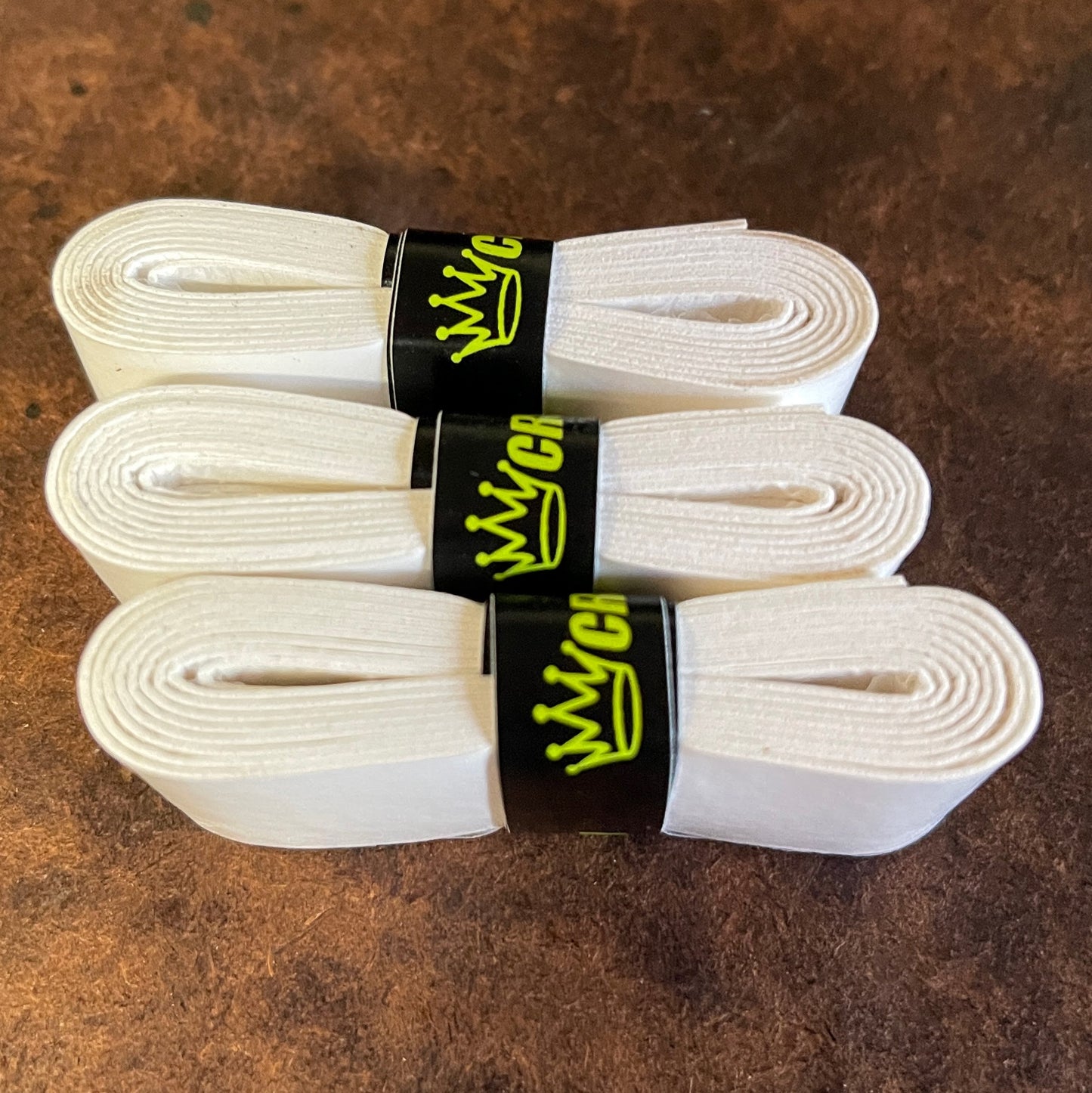 CROWN PICKLEBALL - Pickleball Paddle Overgrips (9-PACK WHITE)