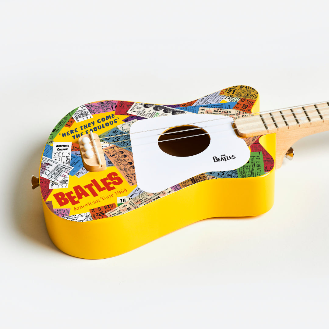 beatles + loog mini guitar (collective)