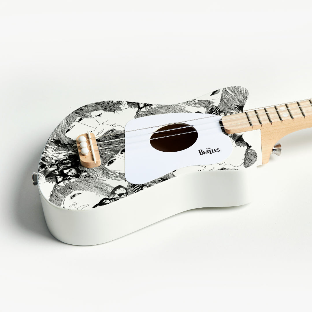 beatles + loog mini guitar (collective)
