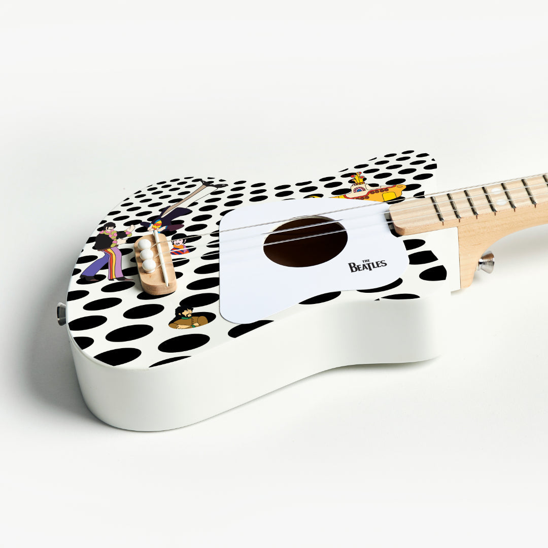 beatles + loog mini guitar (collective)
