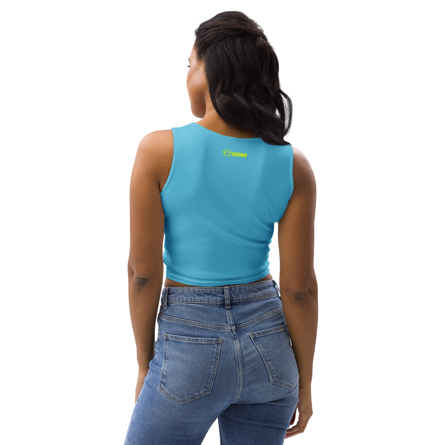 CROWN PICKLEBALL - Women's Corona Crop-top (Sky)