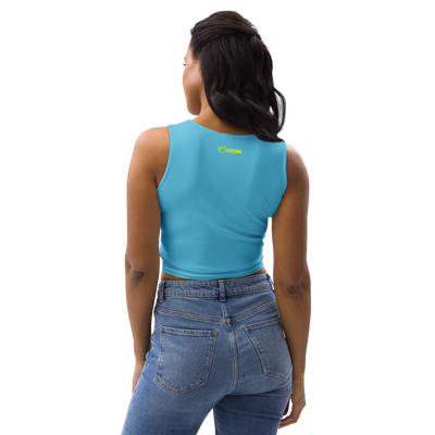 CROWN PICKLEBALL - Women's Corona Crop-top (Sky)