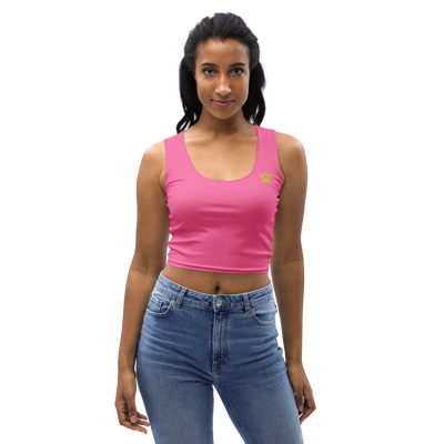 CROWN PICKLEBALL - Women's Corona Crop-top (Pink)