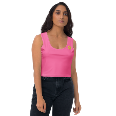 CROWN PICKLEBALL - Women's Corona Crop-top (Pink)