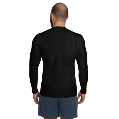 CROWN PICKLEBALL - Men's Tourney Sleeve Shirt (Black)