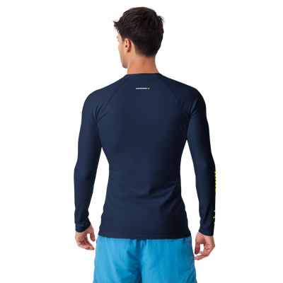 CROWN PICKLEBALL - Men's Tourney Sleeve Shirt (Navy)