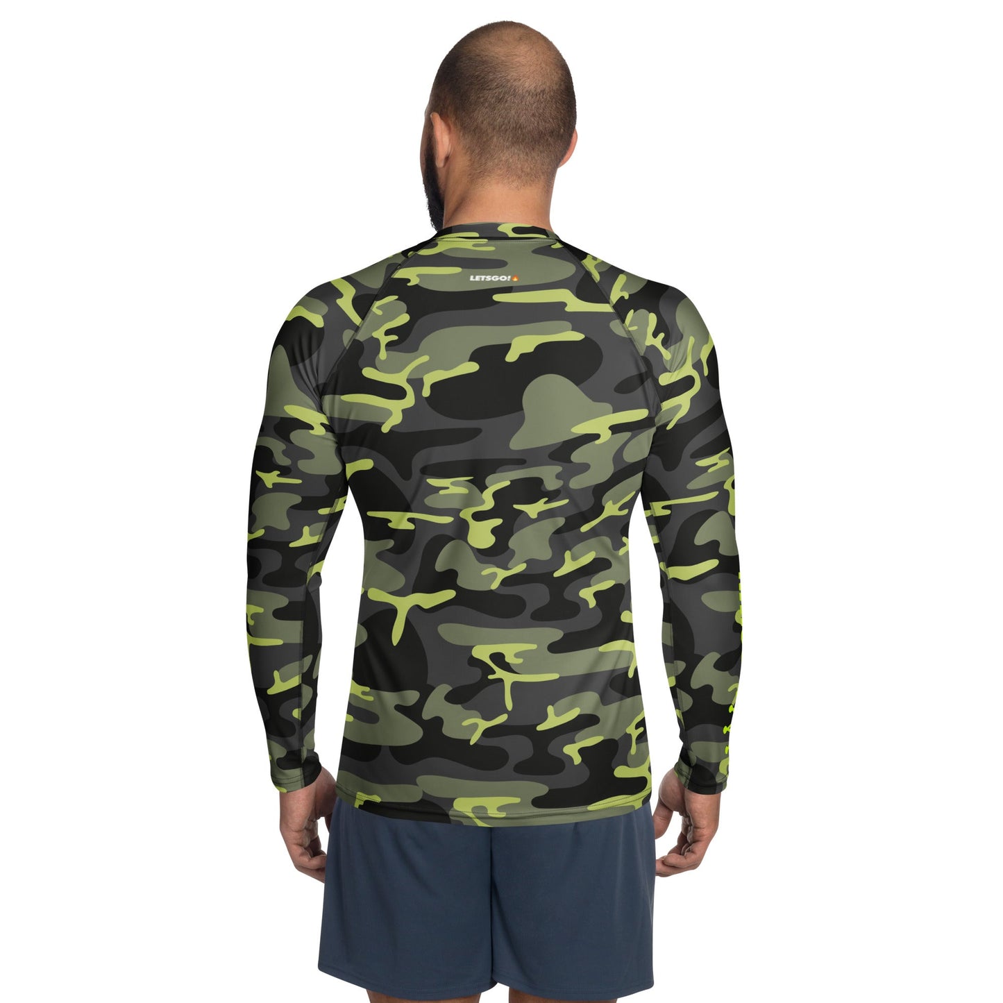 CROWN PICKLEBALL - Men's Tourney Sleeve Shirt (Camo)