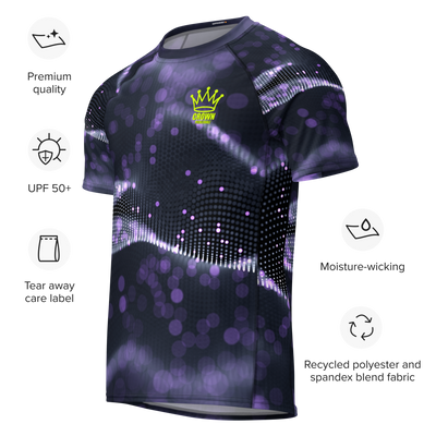 CROWN PICKLEBALL - Men's Tourney Shirt (Purple)