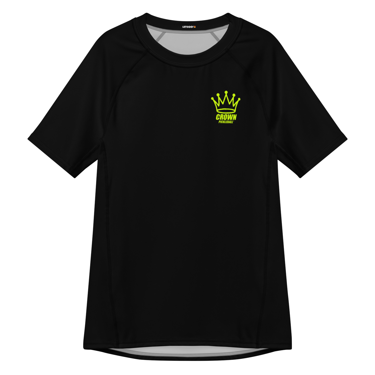 CROWN PICKLEBALL - Men's Tourney Shirt (Black)