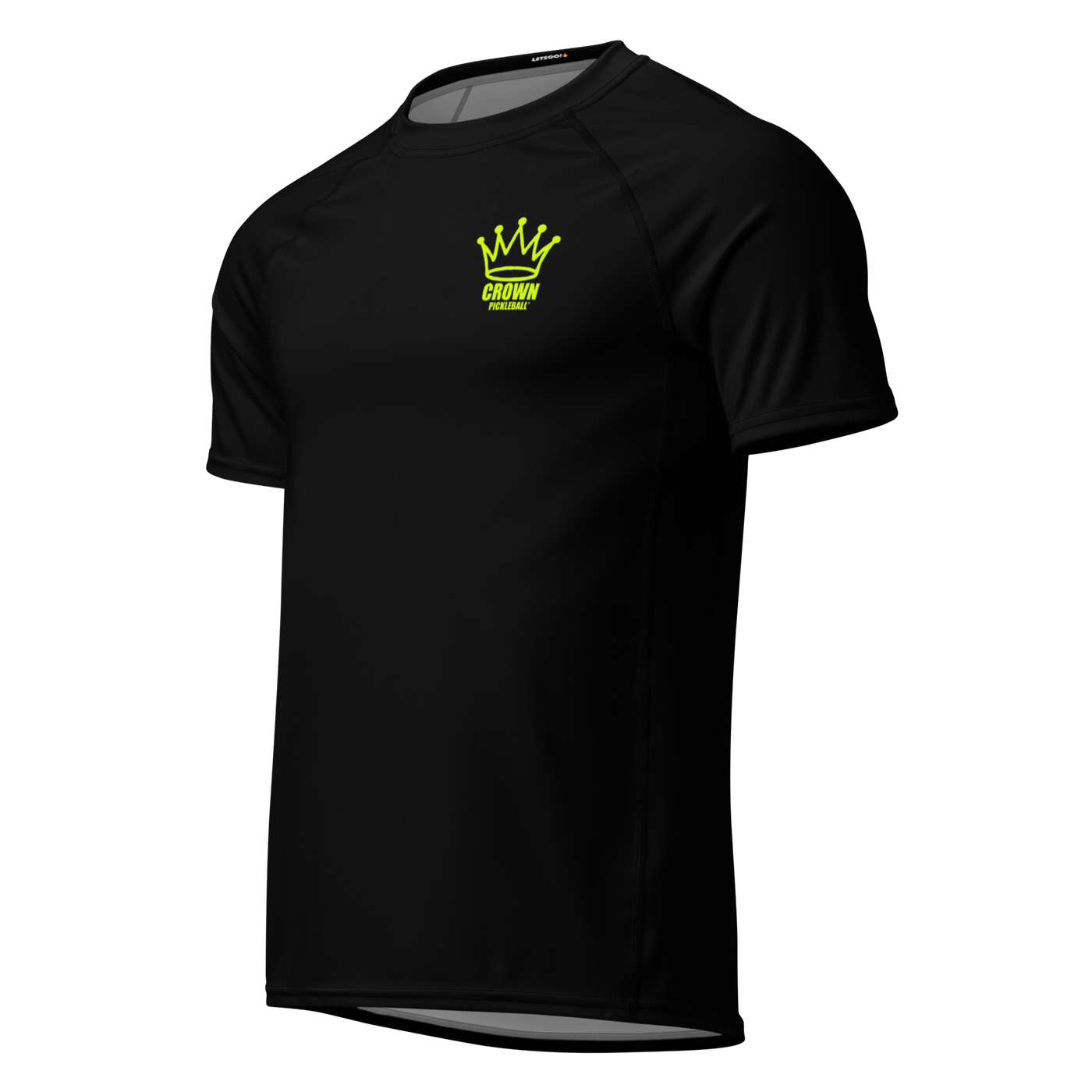 CROWN PICKLEBALL - Men's Tourney Shirt (Black)