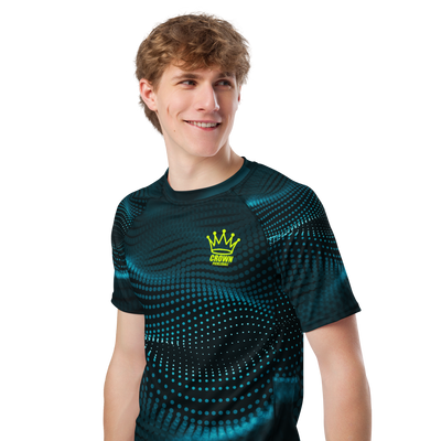 CROWN PICKLEBALL - Men's Tourney Shirt (Green)