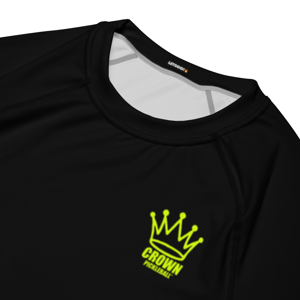 CROWN PICKLEBALL - Men's Tourney Shirt (Black)