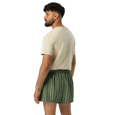 CROWN PICKLEBALL - Logo Pattern Short (Olive)