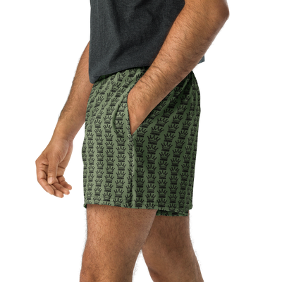 CROWN PICKLEBALL - Logo Pattern Short (Olive)