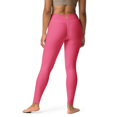 CROWN PICKLEBALL -  High-performance Leggings (Pink)