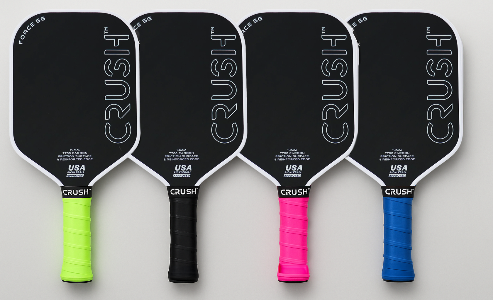 Crush Paddle Overgrips (dry & tacky)