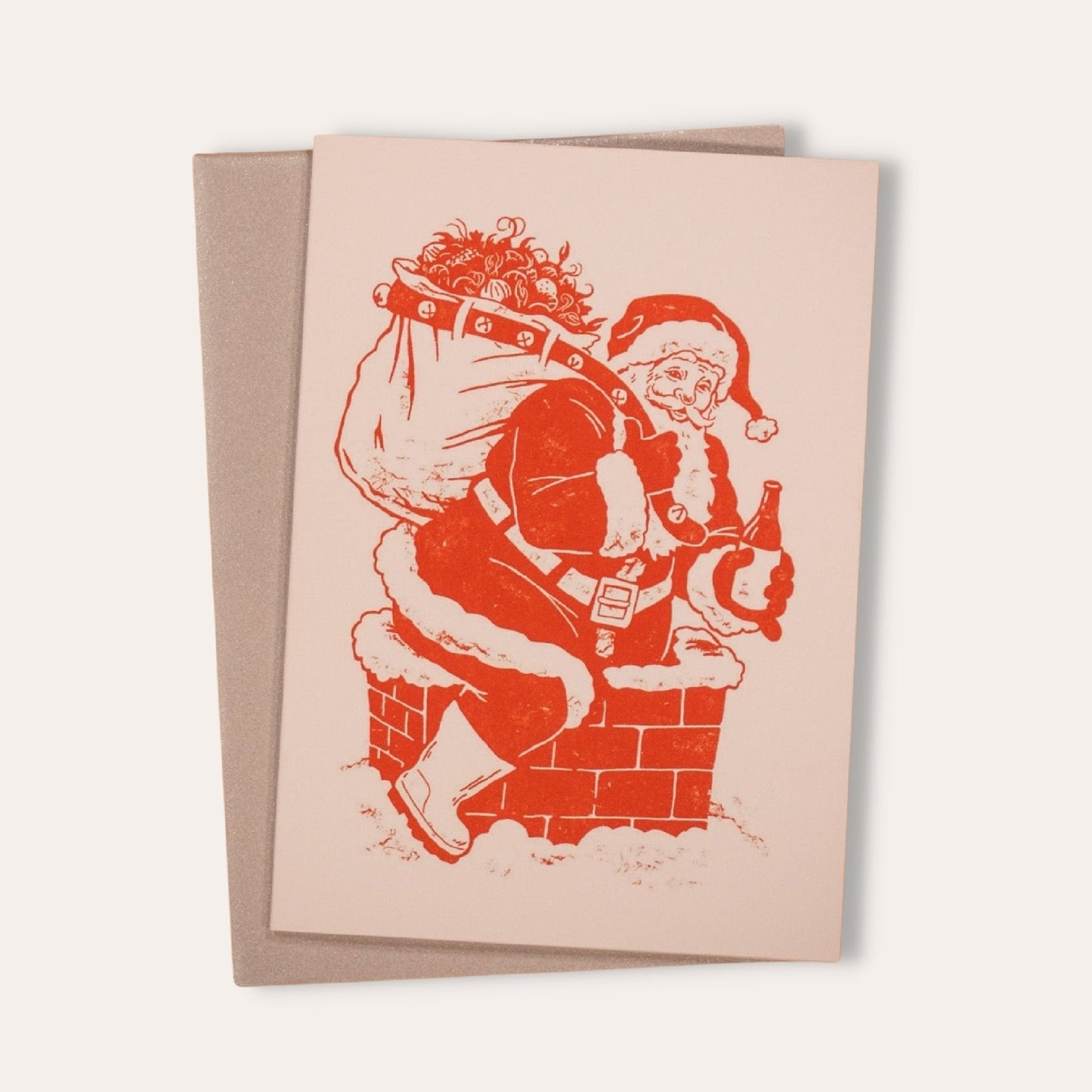 Santa Claws Greeting Card