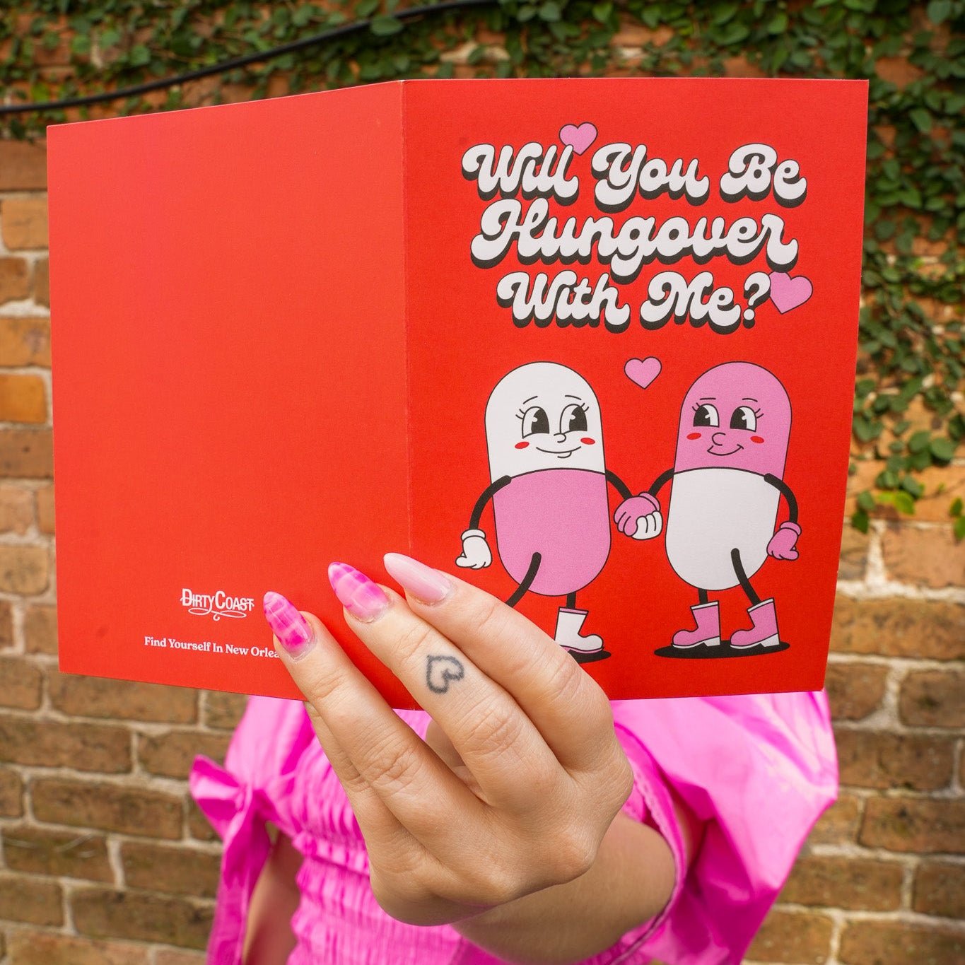 Be Hungover With Me Valentine Card