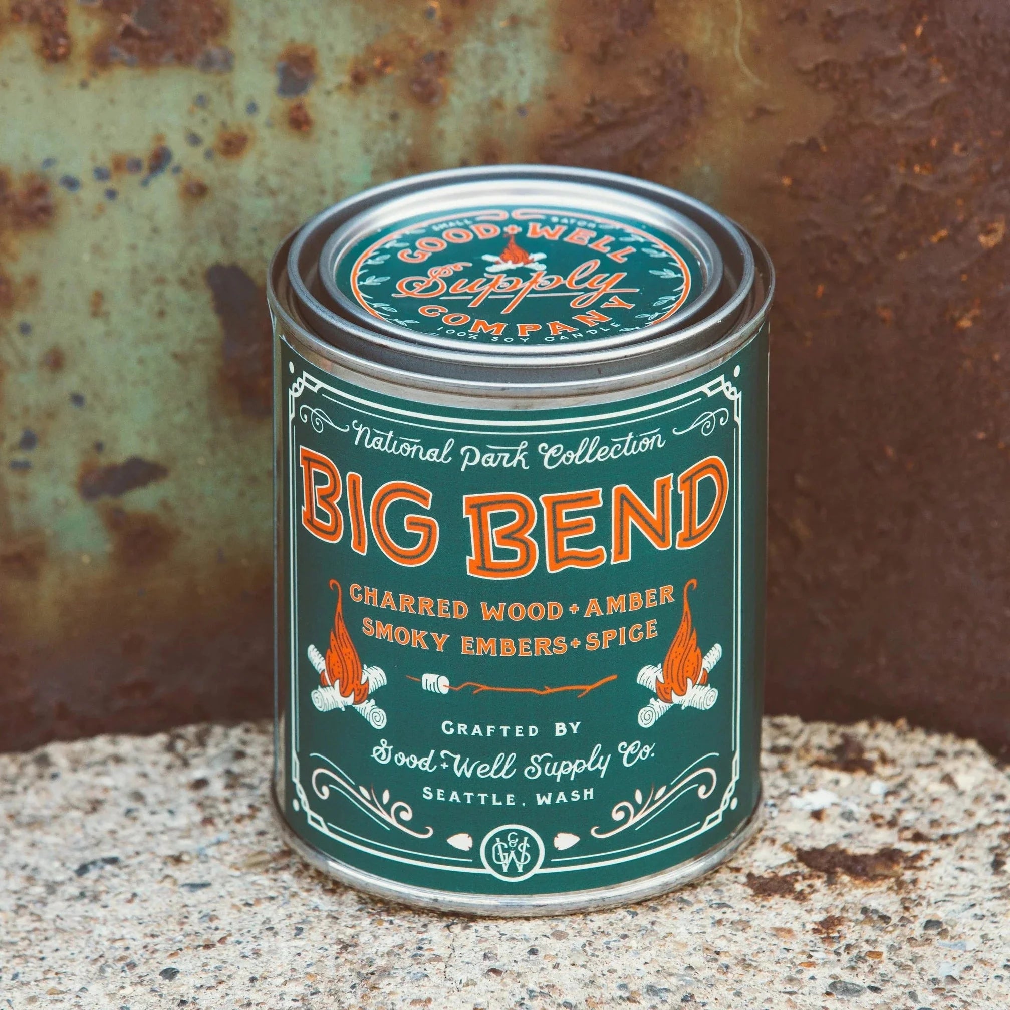Big Bend National Park Candle by Good & Well Supply Co.