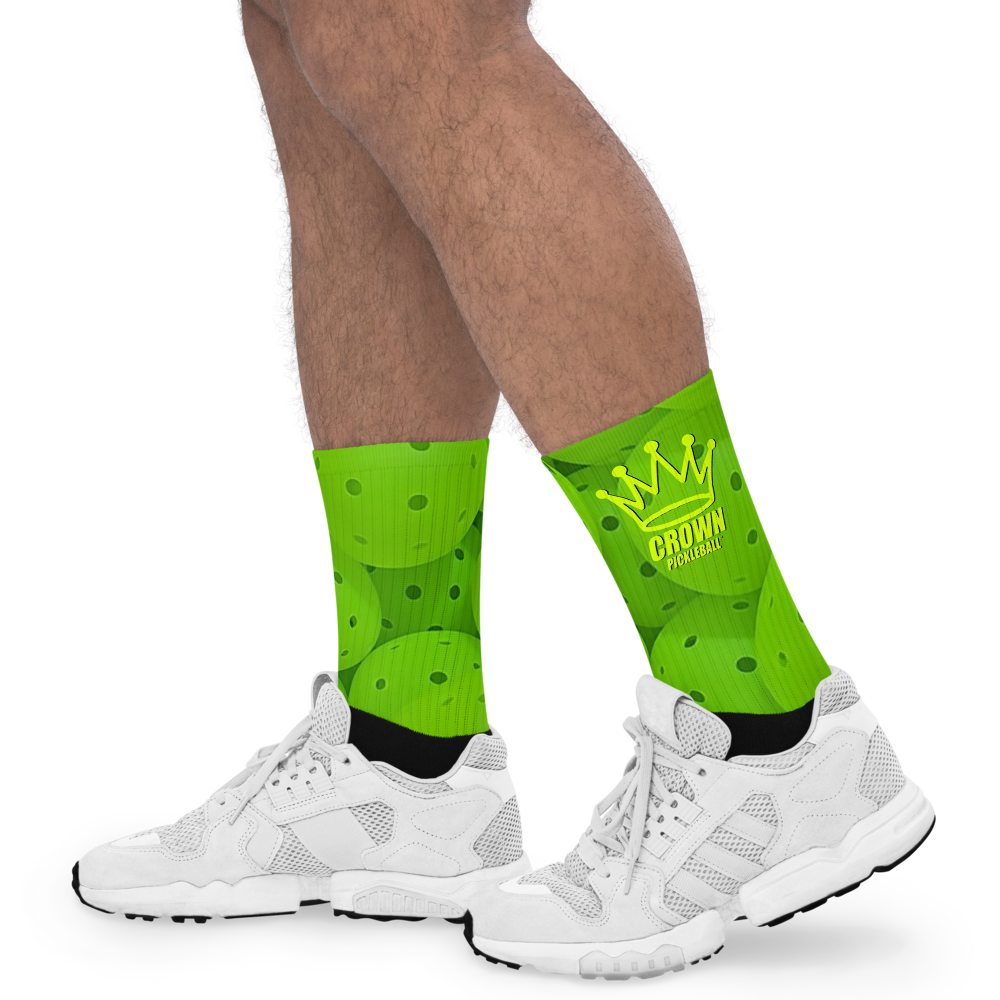 CROWN PICKLEBALL - Pickleball 2.0 Socks (Lime)