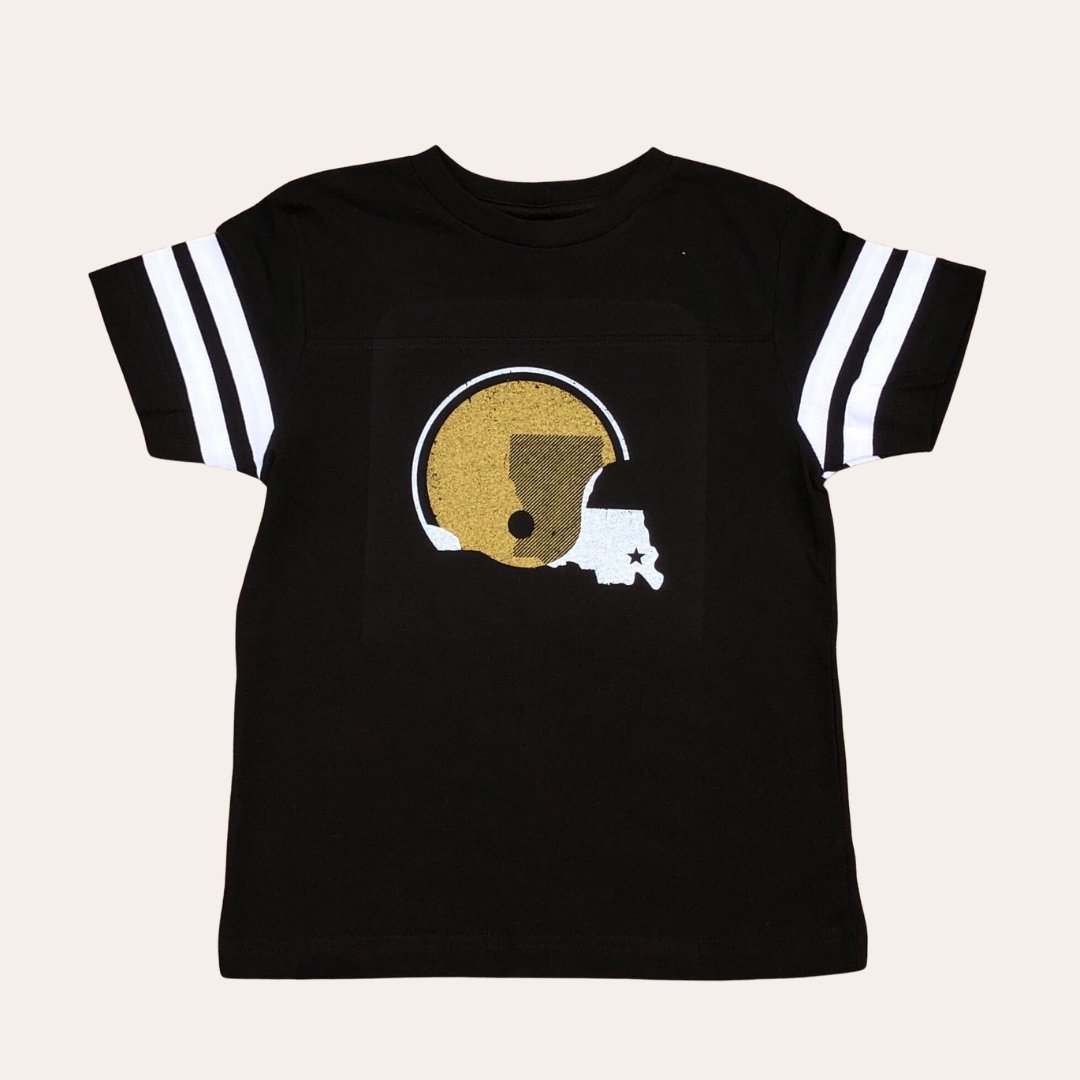 Black & Gold United Kids Jersey