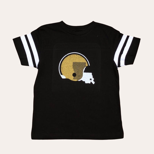 Black & Gold United Kids Jersey
