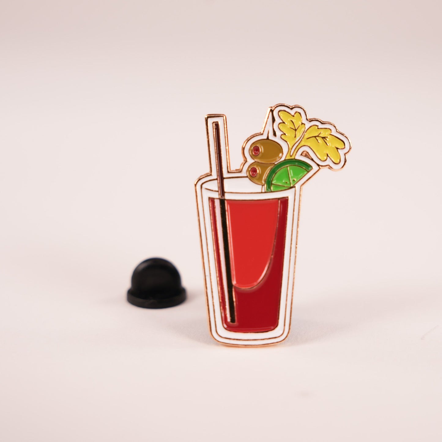Bloody Mary Enamel Pin