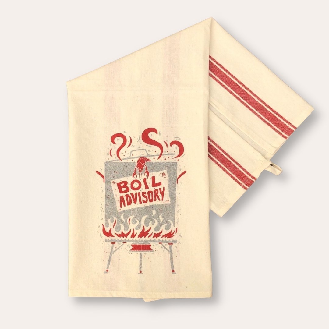 Boil Advisory Tea Towel