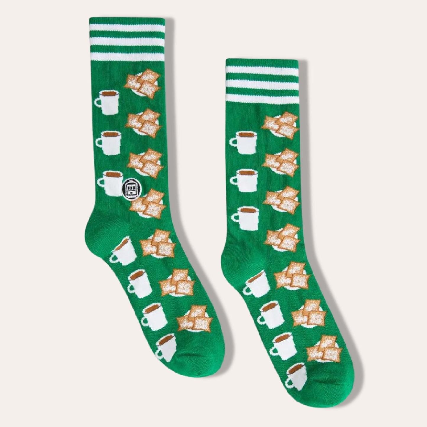 Beignet Socks by Bonfolk