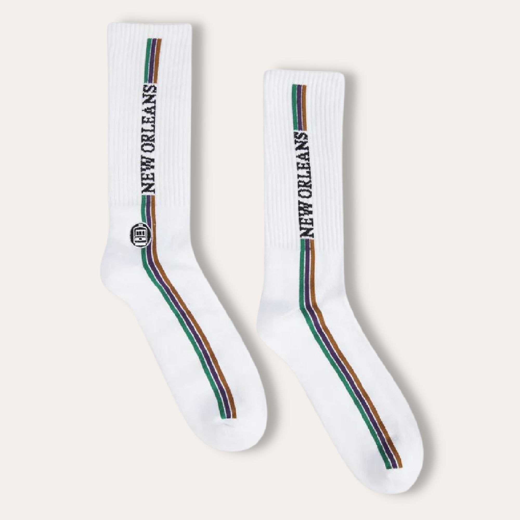 New Orleans Tube Socks by Bonfolk