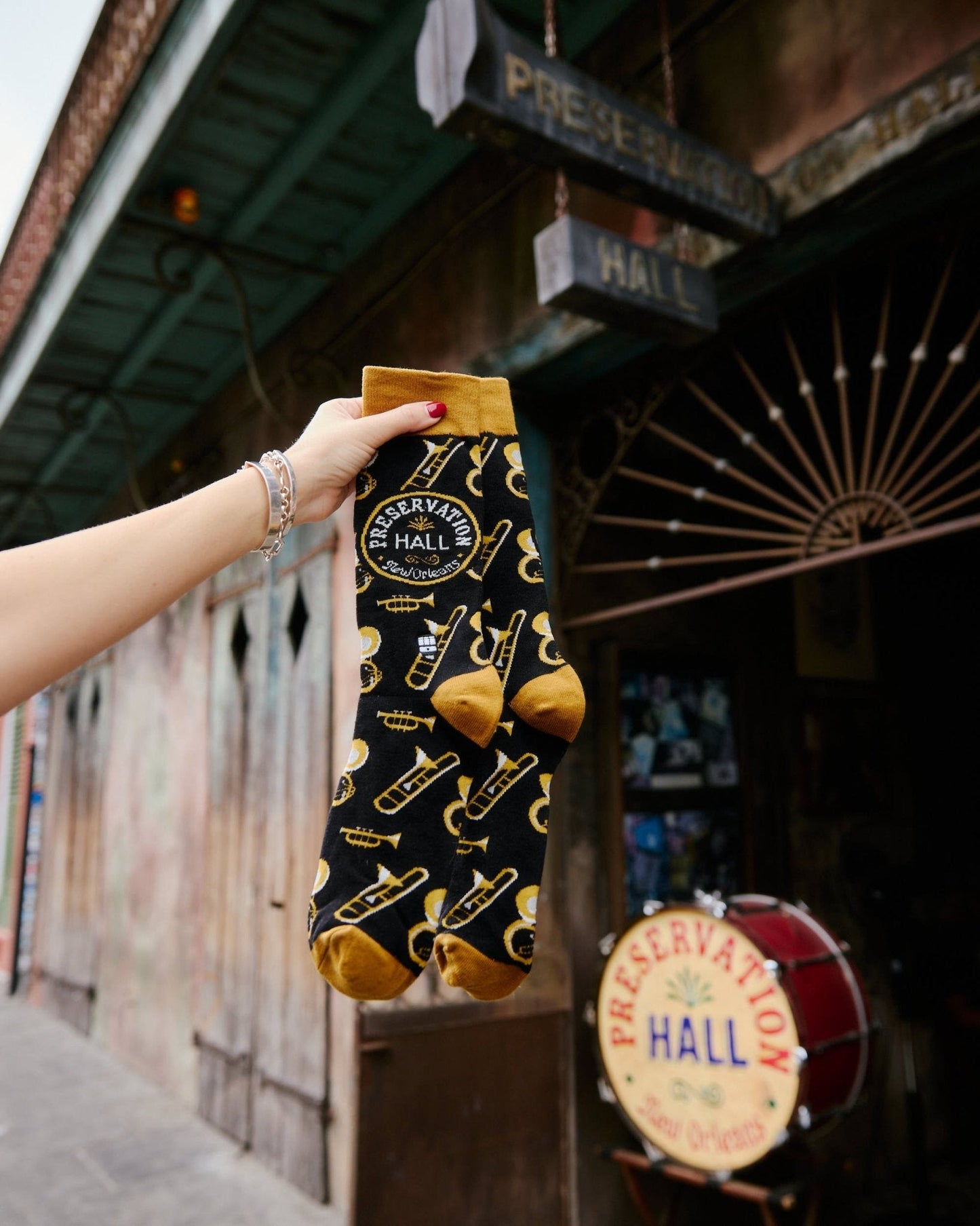 Preservation Hall Socks by Bonfolk