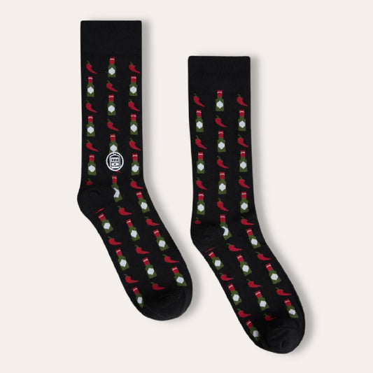 Hot Sauce Socks by Bonfolk