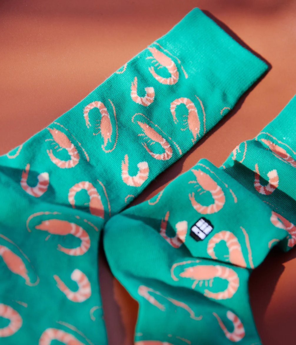 Shrimp Socks by Bonfolk