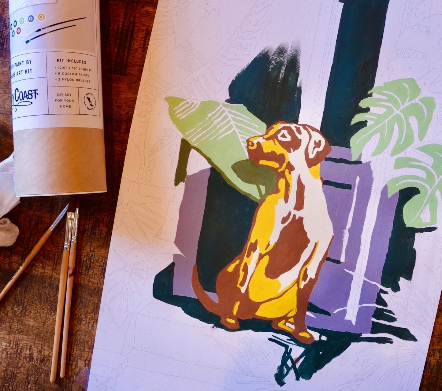 Catahoula Print Paint Kit